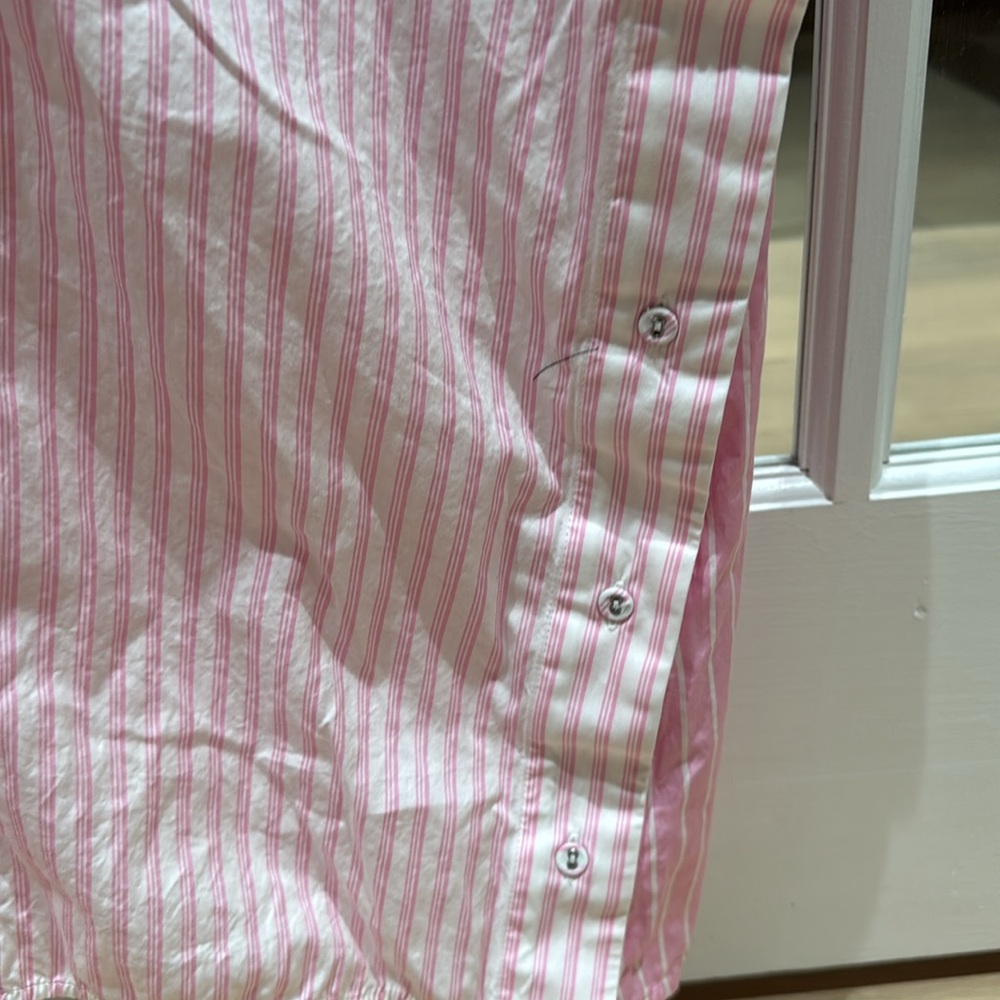 Pink Striped Sleeveless Top - Picture 3 of 5